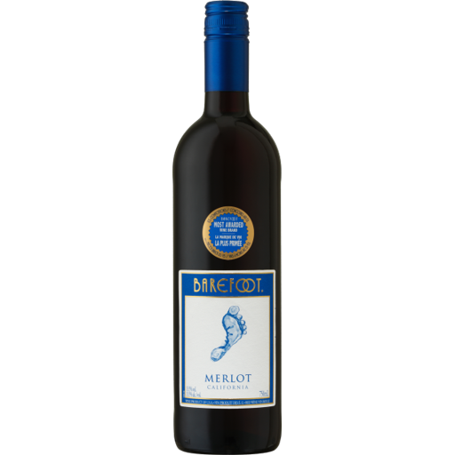 BAREFOOT MERLOT ROOD - 75 CL